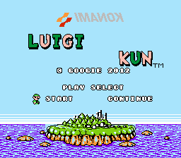 Luigi Kun Title Screen